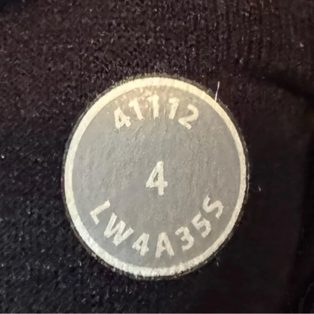 LULULEMON Special Edition Uba Hoodie Reflective Black Fitted Jacket Size 4 - Picture 6 of 12